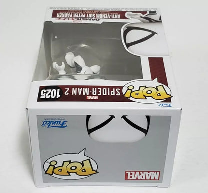 Marvel Spider Man Figure Anti Venom Suit Peter Parker # 1025 Funko Pop 4.15 in Figures Collectible Limited Edition Model Toy