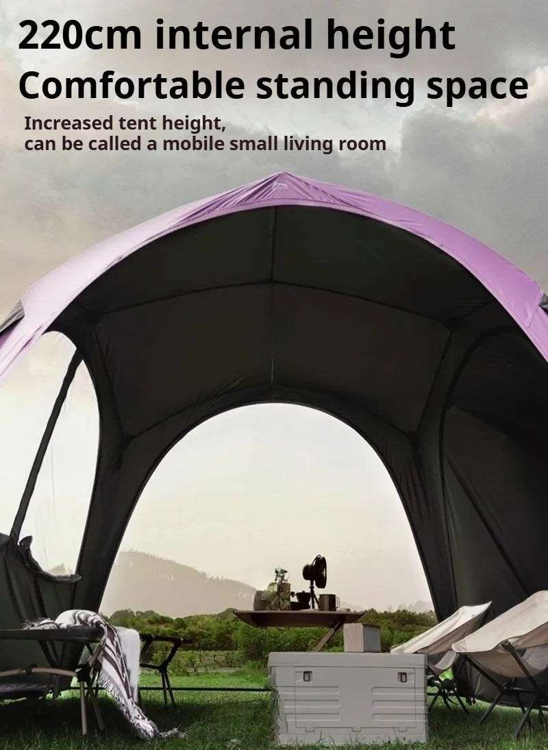 Relaxing Rainproof Sun Shelter Large Space Sun Protection Quick Automatic Opening Tents Multifunctional Camping Supplies