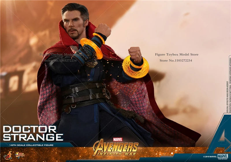 HOTTOYS HT 1/6 MMS484 Collectible Doctor Strange Action Figure Avengers：Infinity War Series Marvel Super Hero 12" Full Set Doll