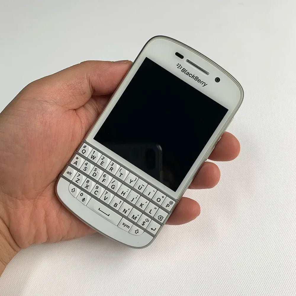 Original Blackberry Q10 4G Mobile Phone 3.1" 2GB RAM 16GB ROM 8MP English Arabic QWERTY Keyboard Dual Core q10 cellphone