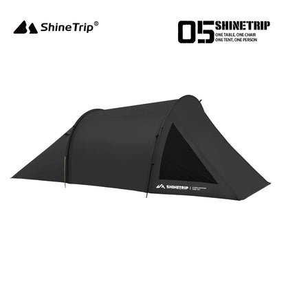 Outdoor Camping Tunnel Tent ShineTrip Portable Easy Setup Multi-Functional Oxford Fabric Easy Storage Motorcycle Travel Shelter
