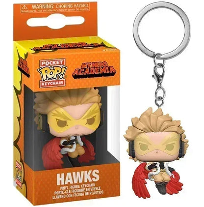 NEW Funko POP Keychain My Hero Academia Himiko Toga Kurogiri Twice Hatsume Shigaraki Deku Bakugo Togata Dabi Midoriya Jiro Toys