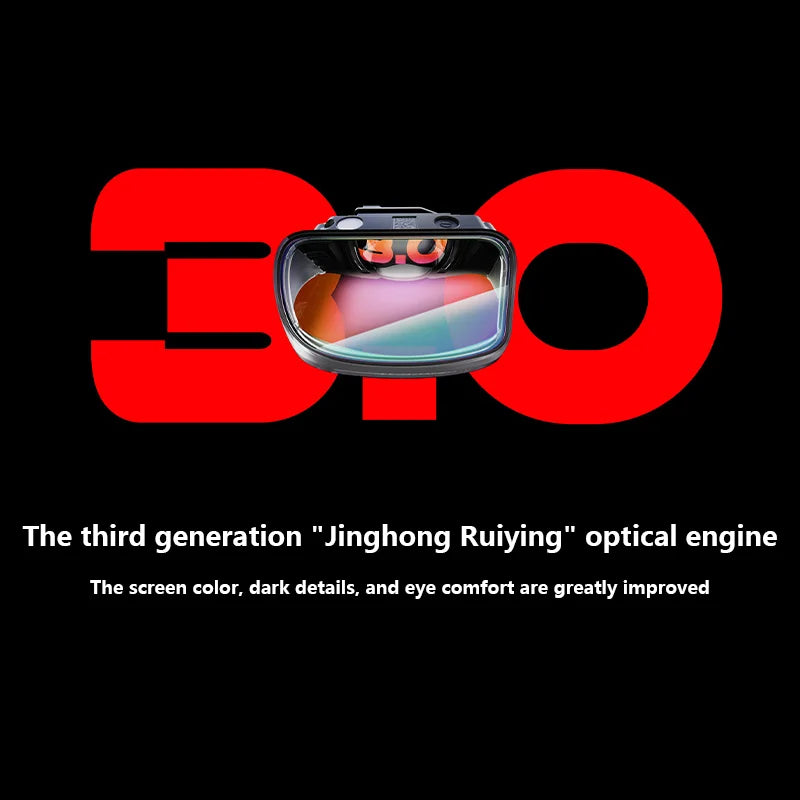 Original XREAL Air 2 Smart AR Glasses with Micro OLED Screen 120Hz 1080P 130 Inch Space Giant Screen Ultra Giant Screen Glass