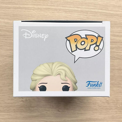 Funko Pop Disney Figure Frozen Elsa Diamond Glitter #1319 The Snow Queen Vinyl Figure Collectible Limited Edition Model Toy Gift