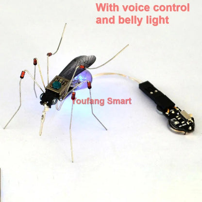 STEAM DIY Robotic Insects Science Invention Electronic Animal for School Competition Non-soldered DIY Kit Stem Toys Robot Animal