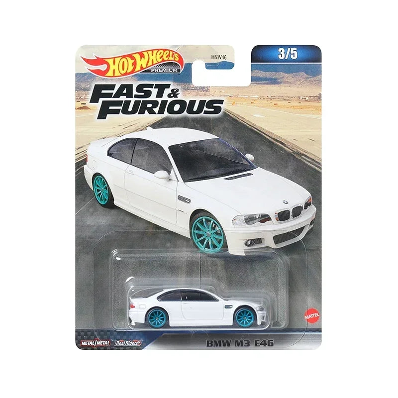 Original Hot Wheels Premium Car Fast & Furious Kid Toys for Boys 1/64 Diecast Toyota Supra 1991 BMW M5 Lamborghini Gallardo Gift
