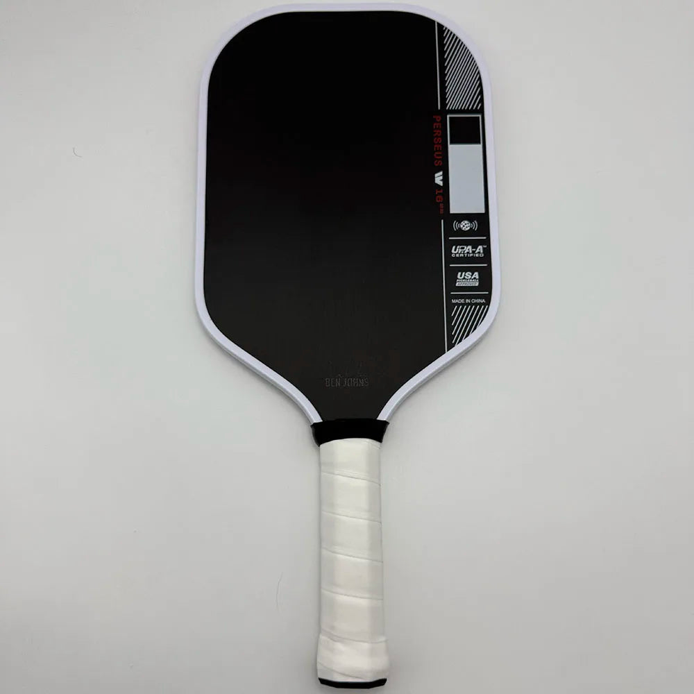 Ben Johns Perseus Pro IV 14mm 16mm Pickleball Paddle GEN 4 TFP Foam Core With Toray T700 Carbon Fiber Surface