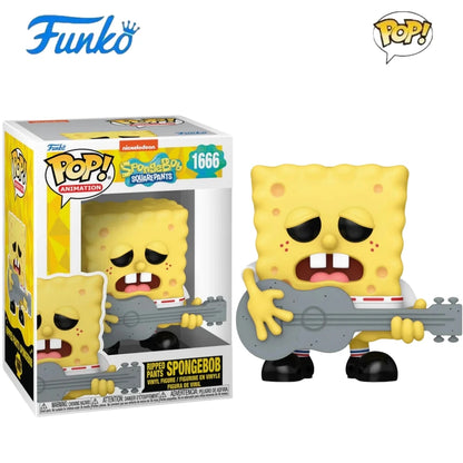 SpongeBob SquarePants And Patrick Star Figures#1666 1668 1669 1670 Funko Pop Vinyl Figure Collectible Limited Edition Toy Gift