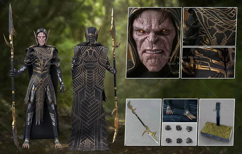 TOYS BATTALION TB005 1/6 Scale Corvus Glaive Marvel Villain Action Figure Raven Blade Delicate 12" Full Set Soldier Model