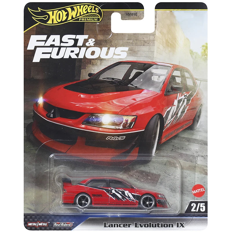 Latest Hot Wheels 2025 Fast & Furious Premium M Case Toyota Porsche Lamborghini 1:64 Die-Cast Vehicle Model Cars Factory Sealed