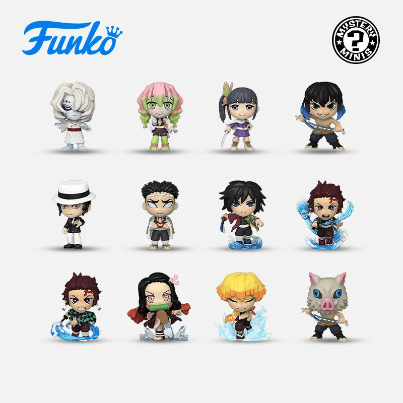 Funko Pop Demon Slayer Mystery Minis Blind box Kamado Nezuko Kamado Tanjirou Figure Collectible Limited Edition Model Toy