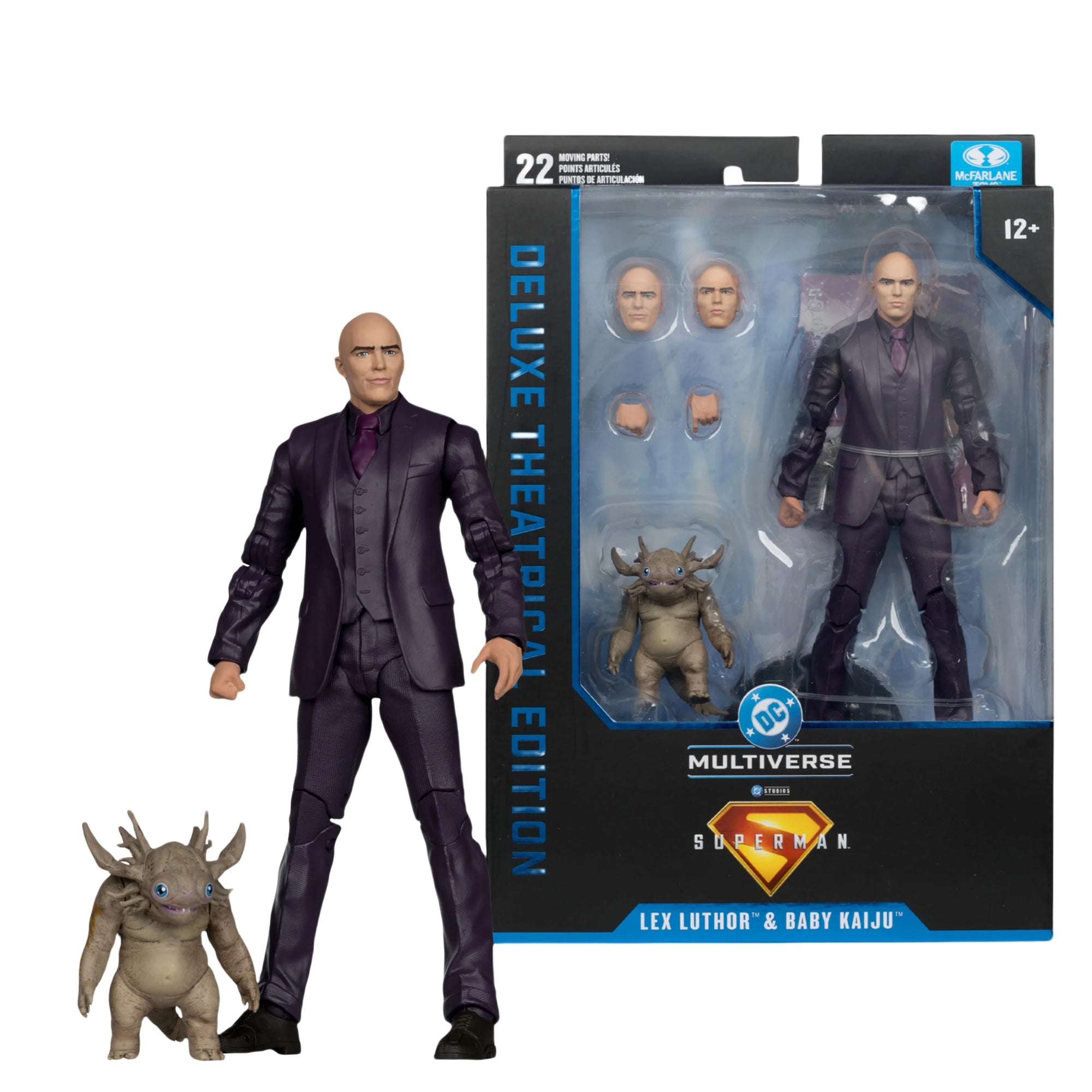 In Stock DC 2025 Superman Movie Edition Action Figure Articulated Collectible Premium Model Ornament Gift for Fans Hot Sale