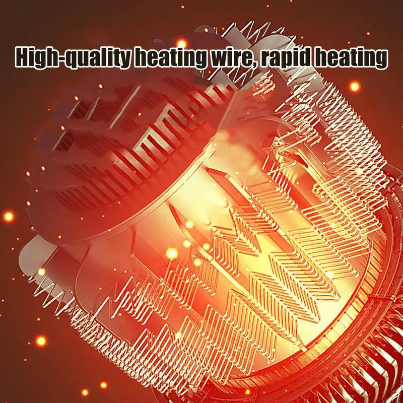 Electric Space Heater Portable Small Heater Portable Electric Heaters Tiny Cute Electric Desktop Heater For Home Bedroom Living