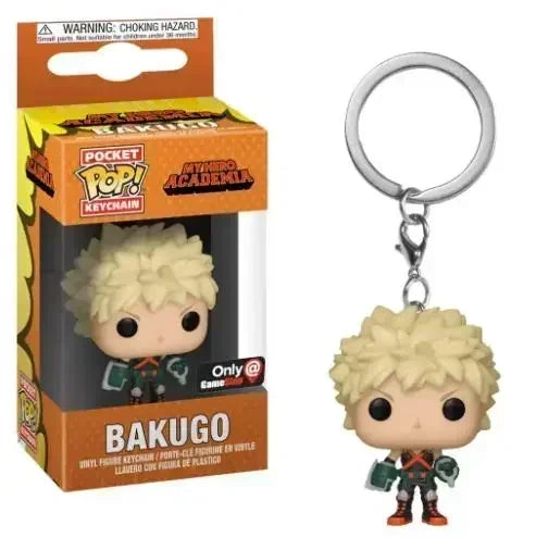 NEW Funko POP Keychain My Hero Academia Himiko Toga Kurogiri Twice Hatsume Shigaraki Deku Bakugo Togata Dabi Midoriya Jiro Toys