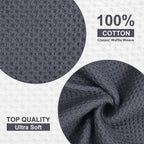 Olanly Cotton Towel Soft Absorbent Dishcloth Kitchen Dish Towels Honeycomb Breathable Face Wash Towel Household Clean Wash Cloth