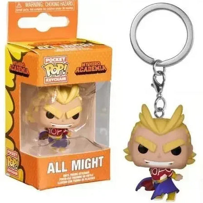NEW Funko POP Keychain My Hero Academia Himiko Toga Kurogiri Twice Hatsume Shigaraki Deku Bakugo Togata Dabi Midoriya Jiro Toys