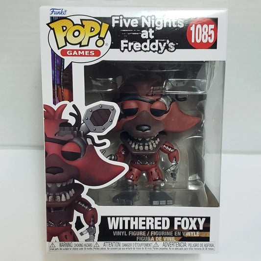 Five Nights at Freddy's Withered Foxy 1085 Figures Funko Pop 4.1 inch Vinyl Figure Collectible Limited Edition Model Toy Gift