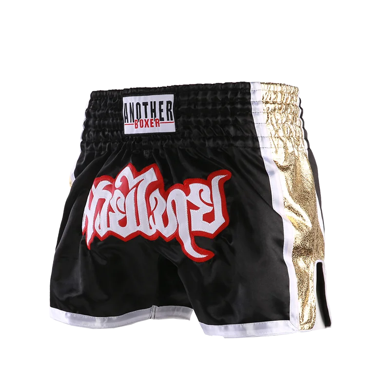 Boxing Shorts for Men Women Children, High Grade Muay Thai Man, Black BJJ Shorts, ONE Championship Quick-Dry Training MMA Pants