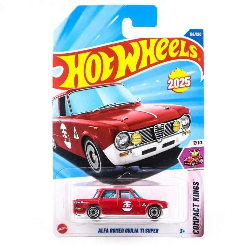 2025K Original Hot Wheels Car Boys Toys 1/64 Diecast Vehicle Batmobile Honda Civic Alfa Romeo Ferrari F40 Audi Ford Mustang Gift