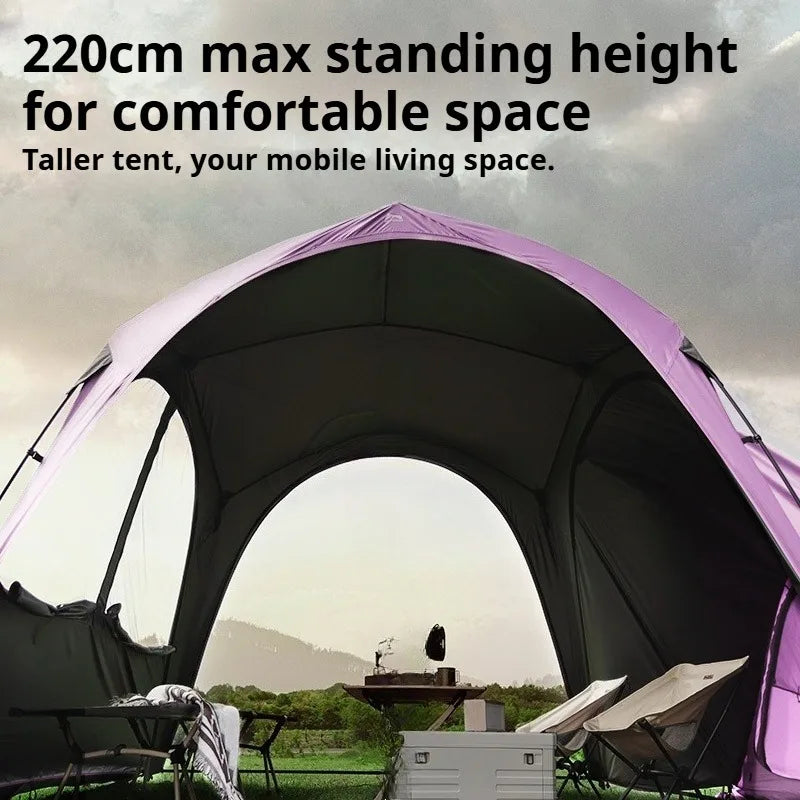 Relaxing Rainproof Sun Shelter Large Space Sun Protection Quick Automatic Opening Tents Multifunctional Camping Supplies