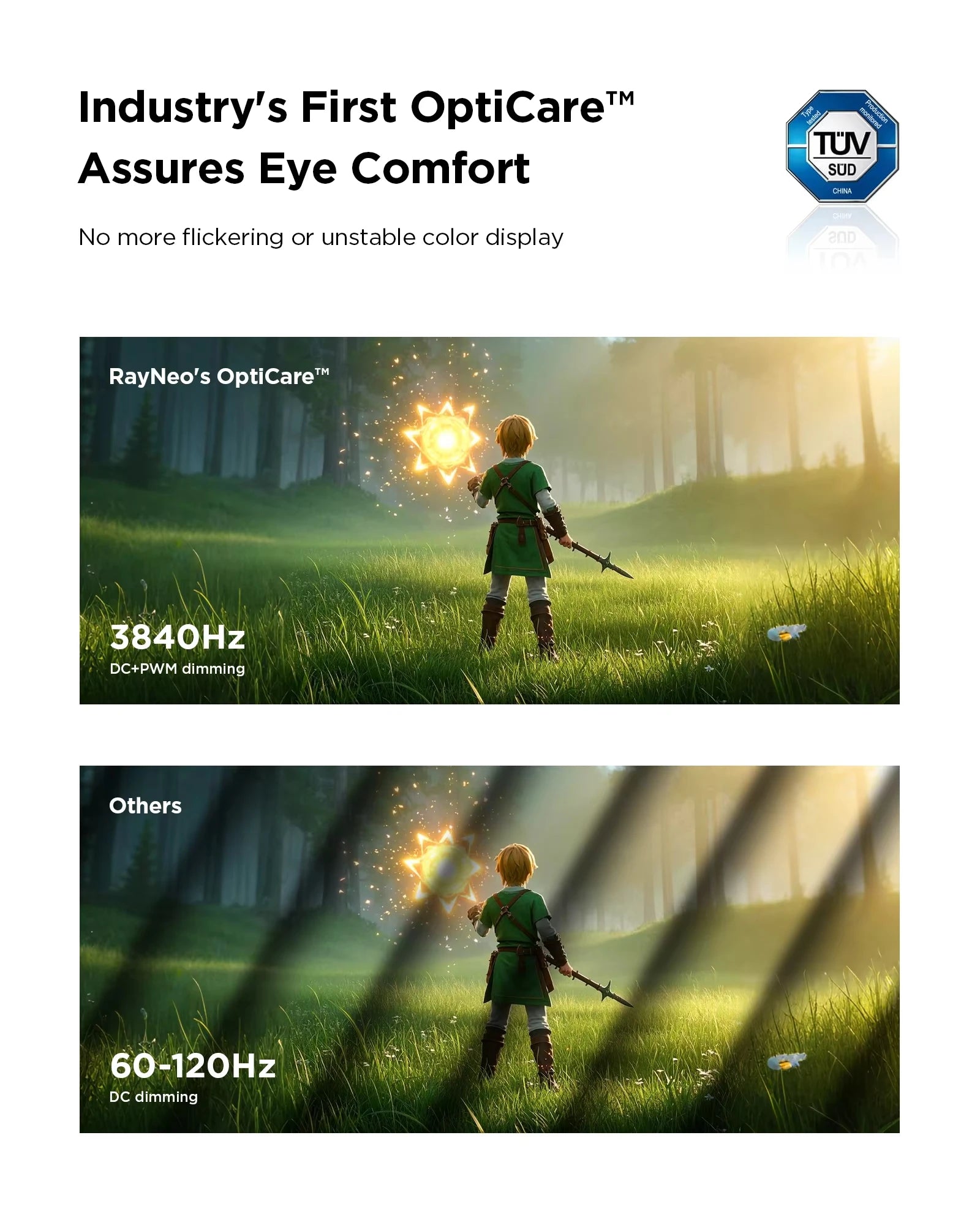 Rayneo Air 3S 3Rd Generation Pocket Tv Smart Ar Glasses Hd Large Screen for Gaming Movie Audiovisual Experience Whisper Mode