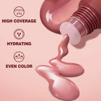 12G Colored Lip Gloss Liquid Hydrating And Moisturizing, Light And Shiny Lip Balm, Water Gloss Lip Glaze Moisturizing Lip Milk