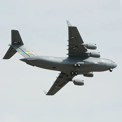 Xfly 40mm C17 Transport Aircraft Four Engine Jet Ducted Model Aircraft Rc Plane Electric Model Aircraft Assembly Fixed Wing