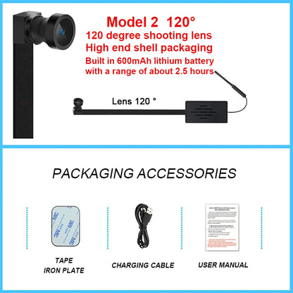 4K DIY wireless WiFi 2.0MP camera supports remote real-time broadcast via smartphone app. 1080P image quality 3 models available