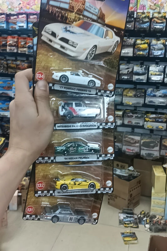 2025 Hot Wheels Boulevard 27 Series Benz 500 SLC Mitsubishi Nissan Car Model Collection Alloy Cars Model Ornament Birthday Gifts