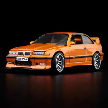 New Hot Wheels Collectors RLC Exclusive Rare 1995 BMW M3 Ltw 1:64 Scale Bright Orange Model Cars