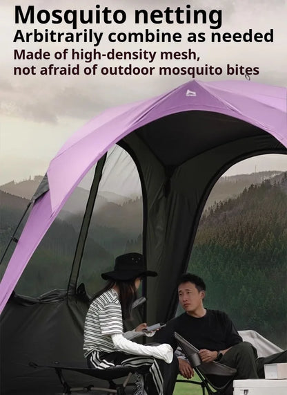 Relaxing Rainproof Sun Shelter Large Space Sun Protection Quick Automatic Opening Tents Multifunctional Camping Supplies