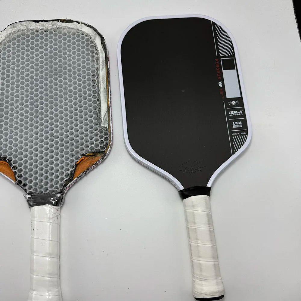 Ben Johns Perseus Pro IV 14mm 16mm Pickleball Paddle GEN 4 TFP Foam Core With Toray T700 Carbon Fiber Surface