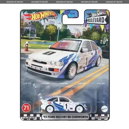 Hot Wheels Car Model Hxd63 Car Culture Fast & Furious Alloy Hw Car Model Garden Avenue Iron Bottom Rubber Tire Custom Gift Toys