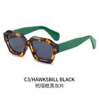 Fashion Square Sunglasses New Woman Luxury Brand Small Rectangle Sun Glasses Female Gradient Eyewear UV400 Oculos De Sol