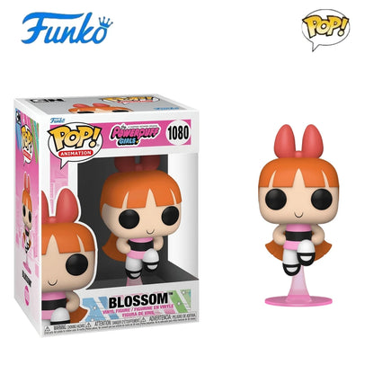 The Powerpuff Girls Figures Blossom Bubbles Buttercup #1080 1081 1082Funko Pop Vinyl Figure Collectible Limited Edition Toy Gift