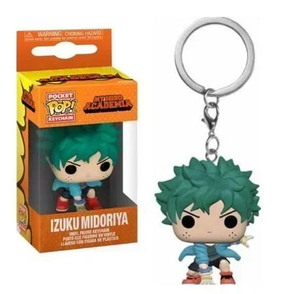 NEW Funko POP Keychain My Hero Academia Himiko Toga Kurogiri Twice Hatsume Shigaraki Deku Bakugo Togata Dabi Midoriya Jiro Toys