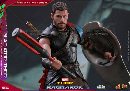 HT HotToys MMS445 Luxury Edition 1/6 Collectible Gladiator Thor3.0 Action Figure Thor：Ragnarok Marvel Original 12" Full Set Doll