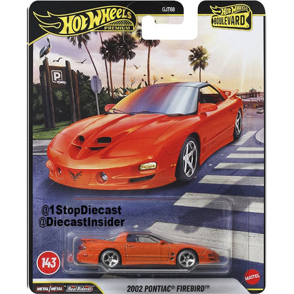 2026 Brand New Hot Wheels Premium Boulevard Mix1 (F) Case,Nissan 300ZX/BMW M3 GTR/Pontiac/Toyota/Dodge 1:64 Scale Diecast Cars