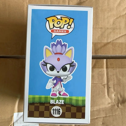 FUNKO POP Blaze the Cat Figure 1116 Collectible Limited Edition Sonic The Hedgehog 5 inch Vinyl Figure Decoration Toy Gift