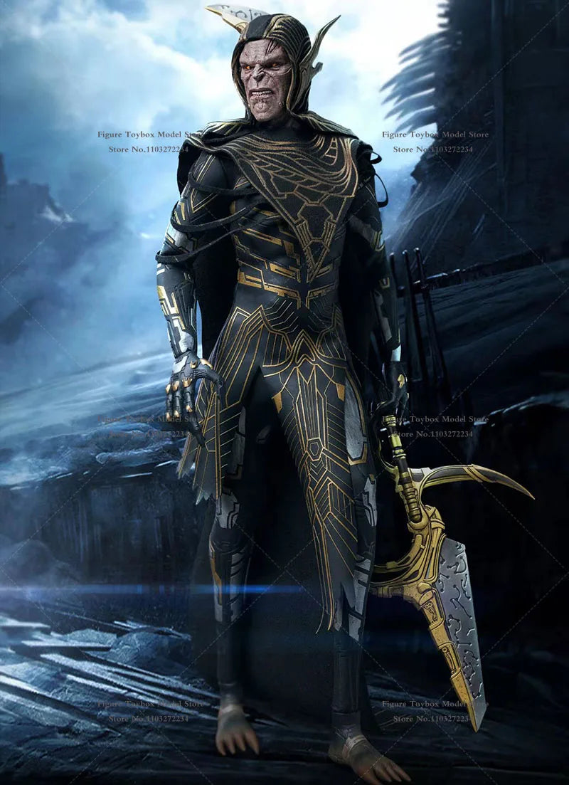 TOYS BATTALION TB005 1/6 Scale Corvus Glaive Marvel Villain Action Figure Raven Blade Delicate 12" Full Set Soldier Model