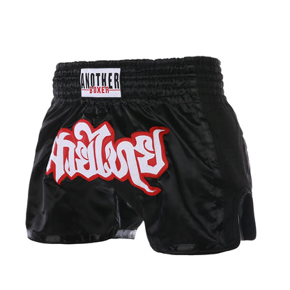 Boxing Shorts for Men Women Children, High Grade Muay Thai Man, Black BJJ Shorts, ONE Championship Quick-Dry Training MMA Pants
