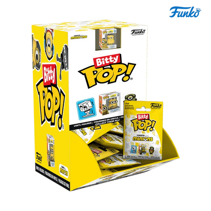 Funko Pop Figure Mystery Bitty Minions MiNi Figure Blind box 0.9 inch Figurine Collectible Limited Edition Children's Toy Gift