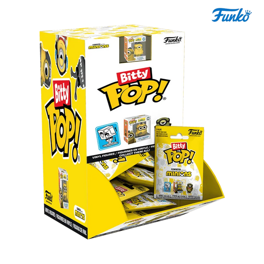 Funko Pop Figure Mystery Bitty Minions MiNi Figure Blind box 0.9 inch Figurine Collectible Limited Edition Children's Toy Gift