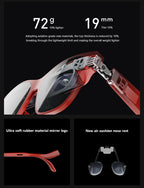 Original XREAL Air 2 Smart AR Glasses with Micro OLED Screen 120Hz 1080P 130 Inch Space Giant Screen Ultra Giant Screen Glass