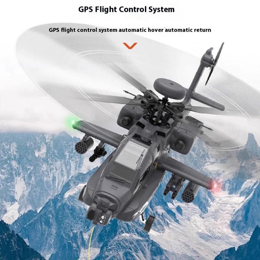 Yuxiang F11s 1:32 Apache Armed Remote-Controlled Helicopter Novice Entry-Level Intelligent Version Multifunctional Aircraft