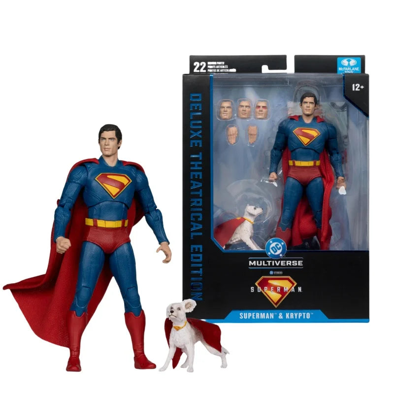 In Stock DC 2025 Superman Movie Edition Action Figure Articulated Collectible Premium Model Ornament Gift for Fans Hot Sale