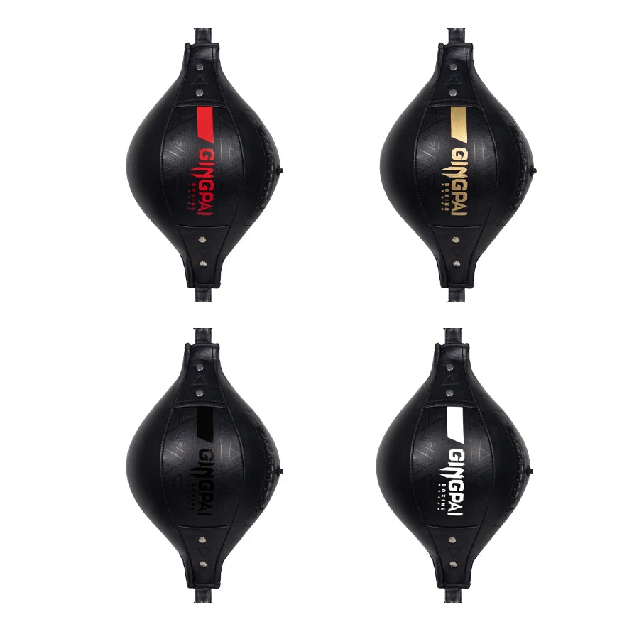 High Quality Fight Boxing Training Punching Bag Fitness Muay Thai Reaction Speed Ball Pear Inflatable Boxing Bag Equipment