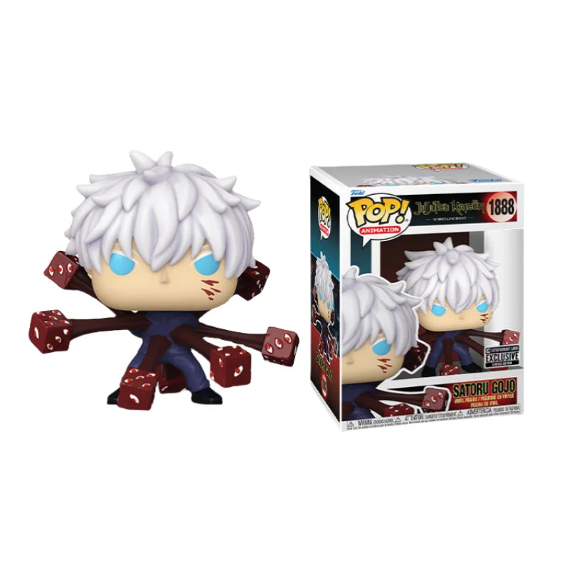 Funko Jujutsu Kaisen Anime Figure Pop Satoru Gojo Ryomen Sukuna Fushiguro Toji Vinyl figure Collectible Limited Edition Toy Gift