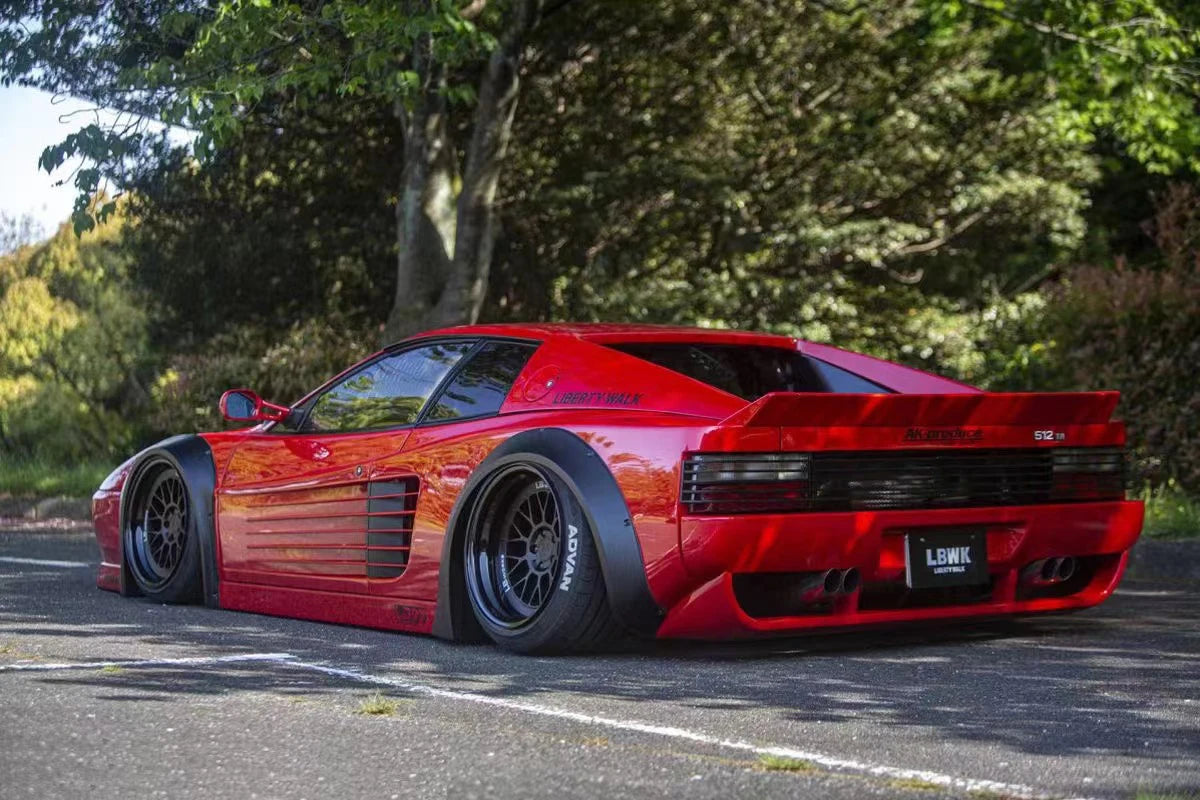 Star Testarossa 1:64 LBWK 512 TR Diecast Diorama Car Model Collection Miniature Toys