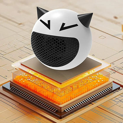 Electric Space Heater Portable Small Heater Portable Electric Heaters Tiny Cute Electric Desktop Heater For Home Bedroom Living